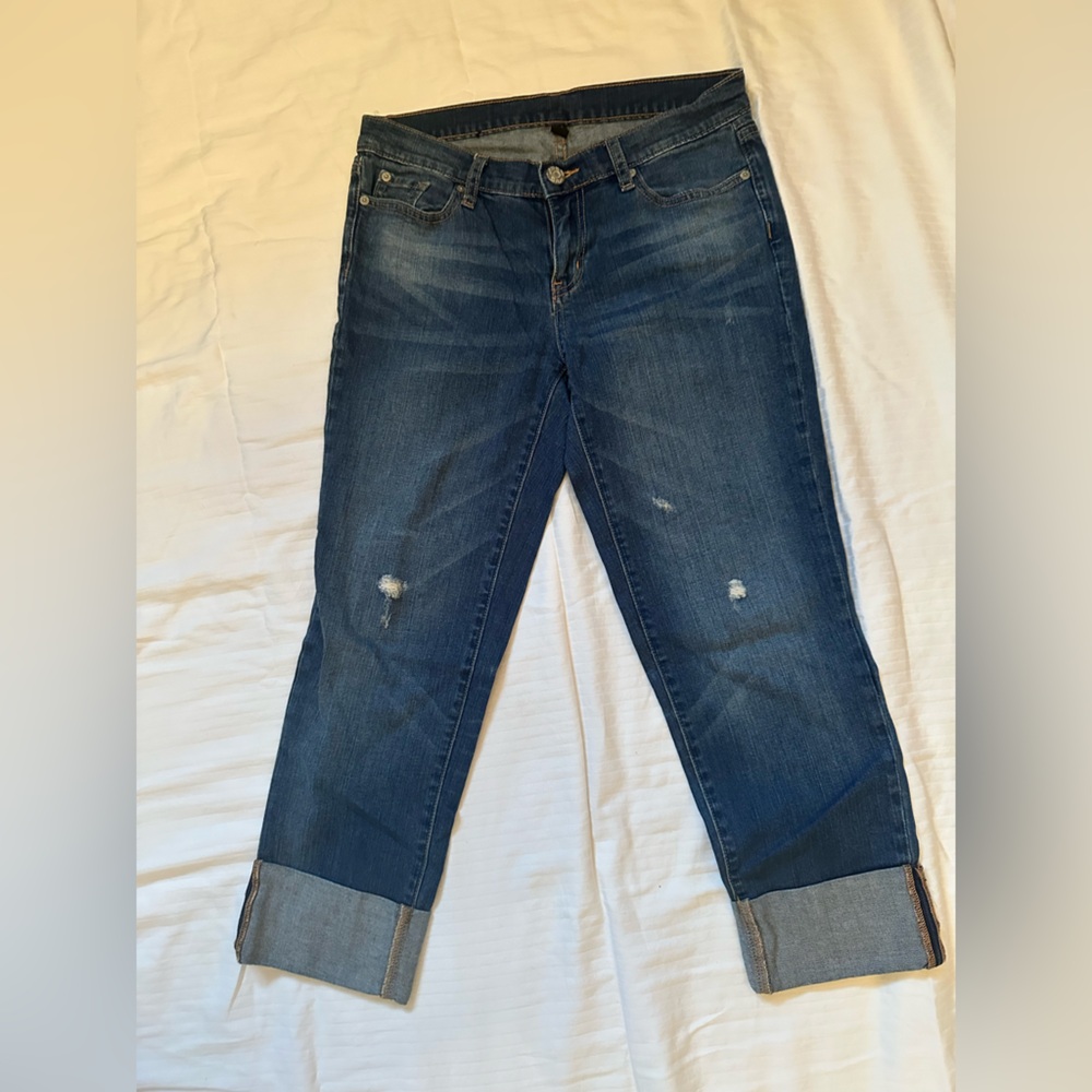 Women's Gap Blue Jeans Capris